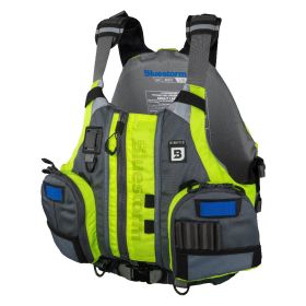 Bluestorm Kinetic Kayak Fishing Vest   Hi Vis   L/XL