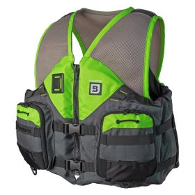 Bluestorm Sportsman Adult Mesh Fishing Life Jacket   Hi Vis   S/M