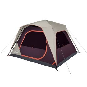 Coleman Skylodge&trade; 6 Person Instant Camping Tent   Blackberry