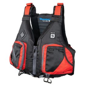 Bluestorm Motive Kayak Fishing Vest (Option: Nitro Red   S/M)